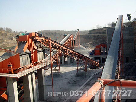 青石破碎生產(chǎn)線，全流程