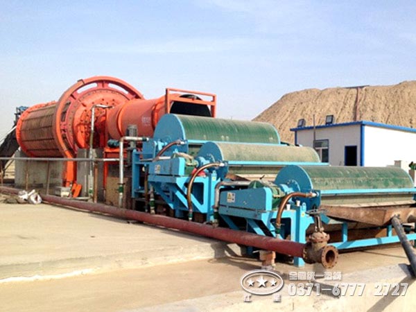 磁選生產線——磁選法、磁選設備、磁選工藝流程