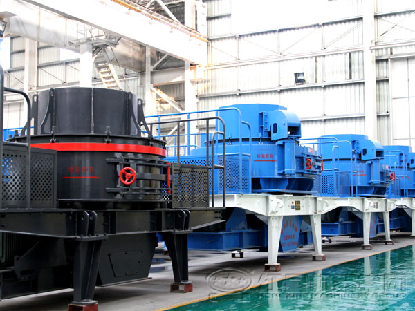 制砂機供應(yīng)商生產(chǎn)車間