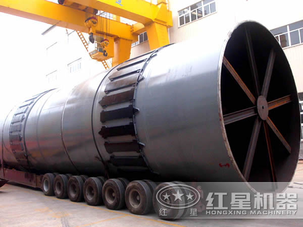 單筒冷卻機(jī)發(fā)貨現(xiàn)場(chǎng)