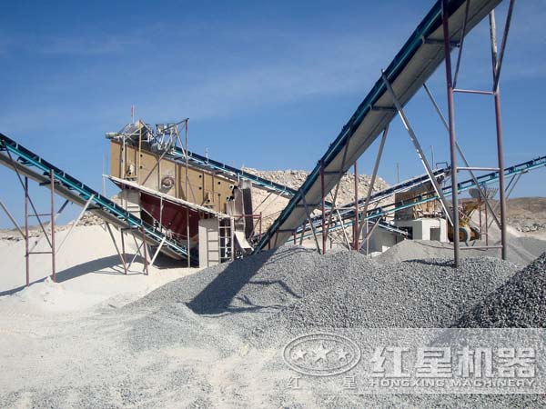 頁(yè)巖制砂機(jī)制砂成品效果展示