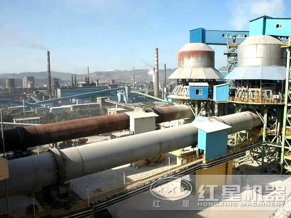 鎳礦回轉(zhuǎn)窯生產(chǎn)現(xiàn)場