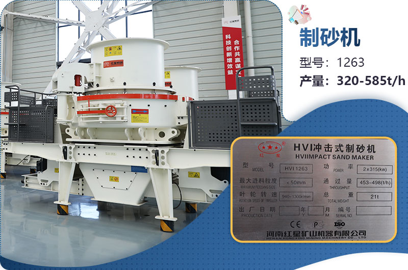 1263制砂機時產(chǎn)多少噸？價格多少？
