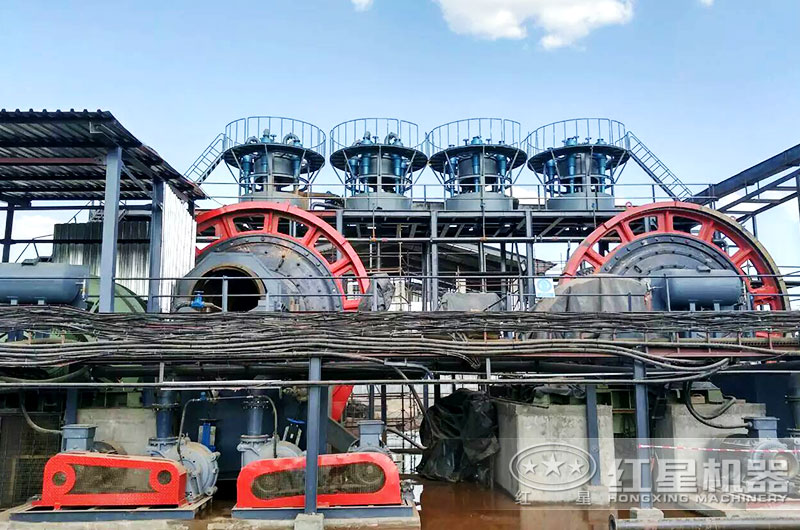 水泥球磨機設(shè)備選礦生產(chǎn)現(xiàn)場