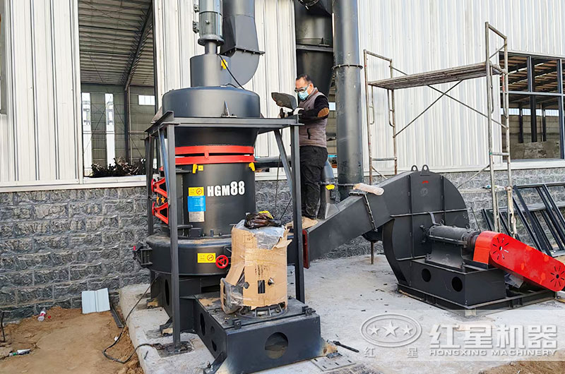 石灰粉加工現(xiàn)場(chǎng)圖片