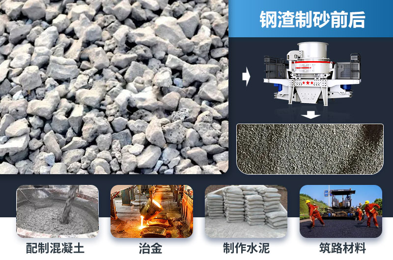 鋼渣制砂后應用領(lǐng)域