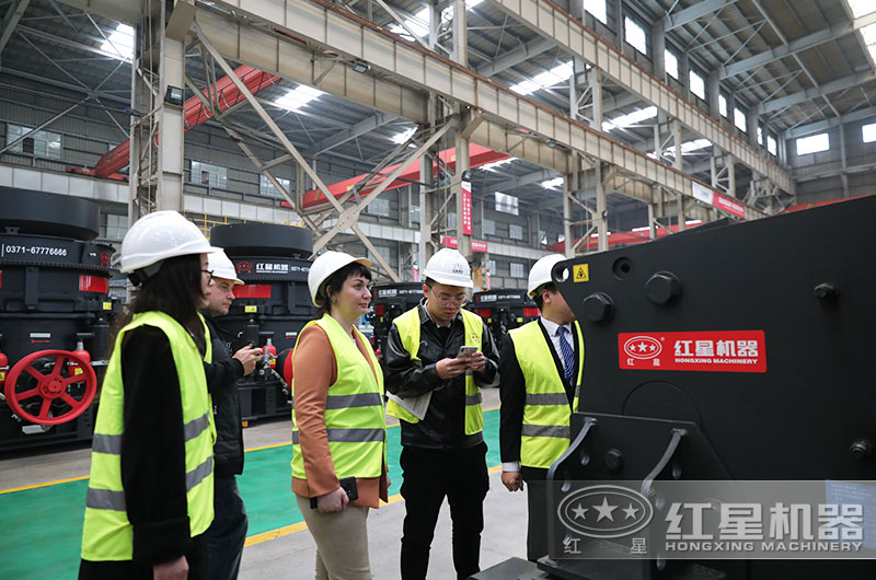 客戶(hù)到廠參觀考察設(shè)備