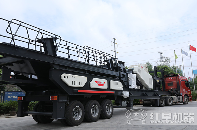 輪胎式移動破碎機圖片 輪胎式移動破碎機圖片