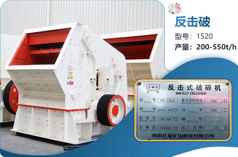 1520反擊破每小時產量多少？有多重？各項參數介紹