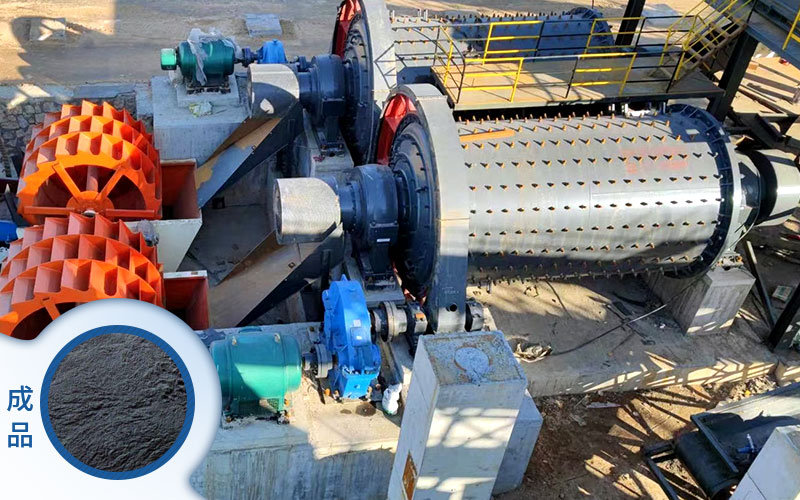 球磨機(jī)工作現(xiàn)場(chǎng)圖片