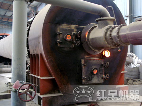 濕法回轉(zhuǎn)窯局部細節(jié)