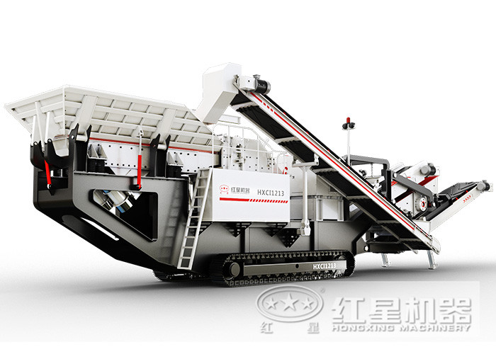 履帶式移動破碎機——履帶液壓驅(qū)動，一體化作業(yè)效率更高