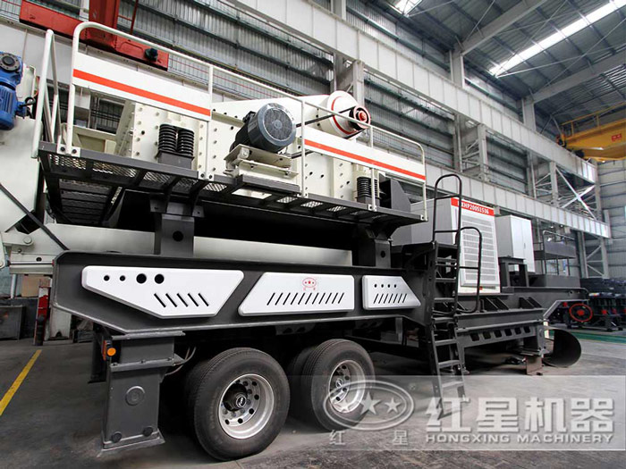 小型車(chē)載移動(dòng)石料破碎機(jī)_小投資，大收益