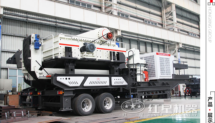 這部輪胎式移動青石破碎站作業(yè)零污染，價格還不貴，別猶豫啦！