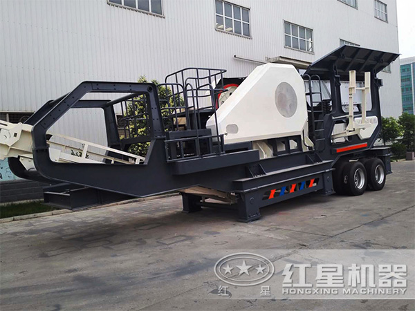 粉碎建筑垃圾的移動打石機，優(yōu)惠價格惹人喜