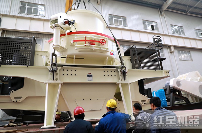 環(huán)保制砂機(jī)裝車固定