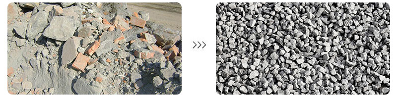 混凝土粉碎后能做什么？與您選用的混凝土破碎機(jī)有很大關(guān)系