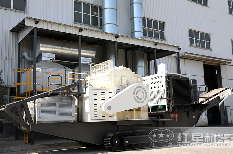 適合夜間作業(yè)的移動細(xì)碎機(jī)，破碎比大