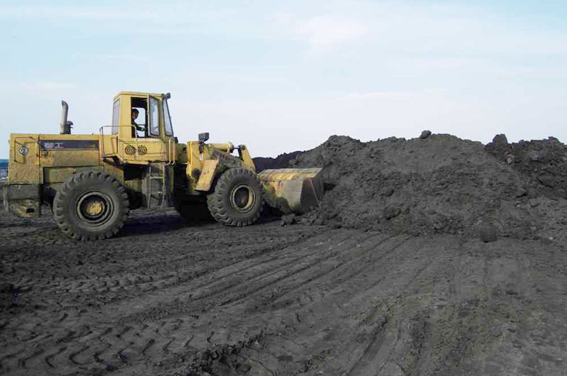 濕煤泥怎么破碎？選用這款800型立式破碎機(jī)還不錯