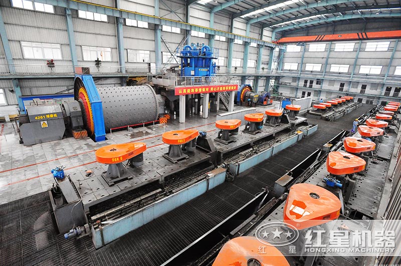 洗煤浮選機作業(yè)現(xiàn)場