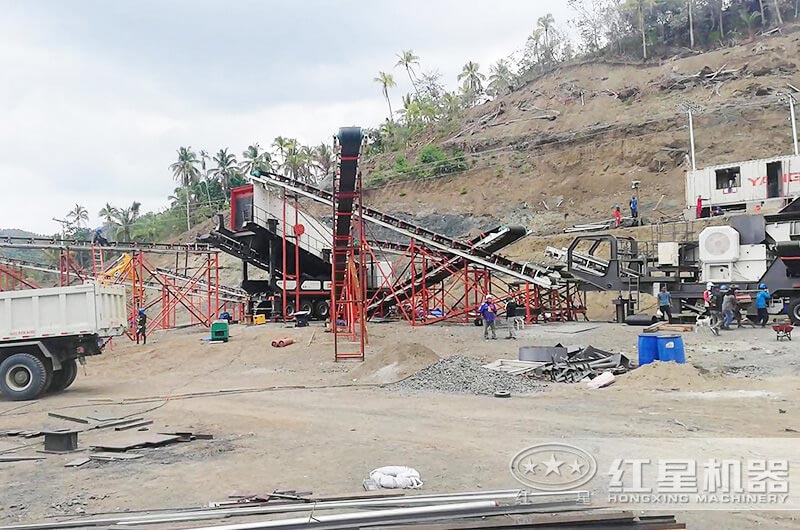 石子、沙子廠打石頭設備投入成本是多少錢