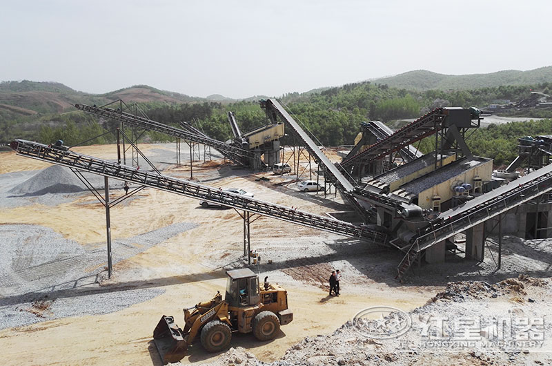 日產(chǎn)兩萬噸的玄武巖石子破碎機(jī)有哪些，全套價(jià)格是多少？