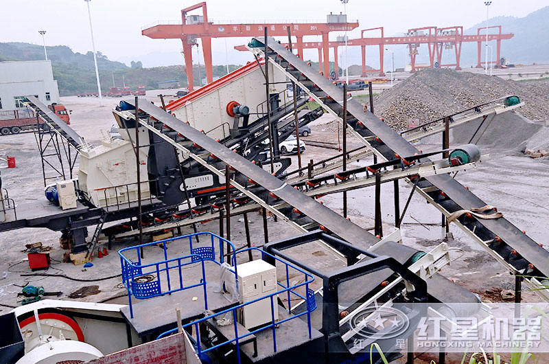 建筑垃圾破碎機(jī)生產(chǎn)現(xiàn)場