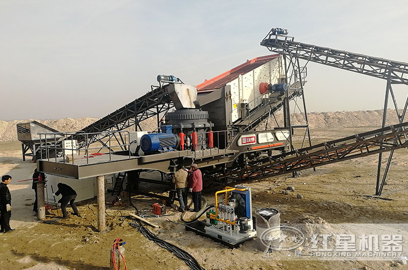 石料廠(chǎng)移動(dòng)石子碎石機(jī)整套設(shè)備價(jià)格及現(xiàn)場(chǎng)視頻