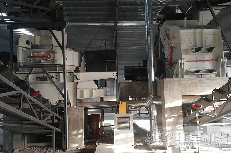 第五代制沙機(jī)應(yīng)用案例現(xiàn)場(chǎng)