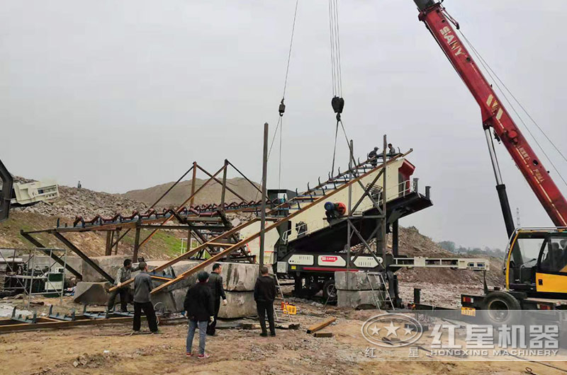 時(shí)產(chǎn)150T左右的河卵石移動(dòng)式制砂機(jī)單價(jià)是多少？能不能分期付款？