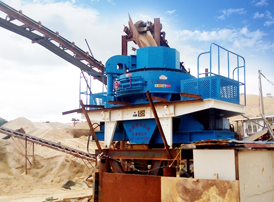 湖北玄武巖制砂生產線現(xiàn)場